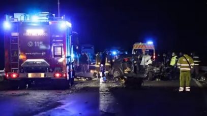 cinci tineri accident brescia