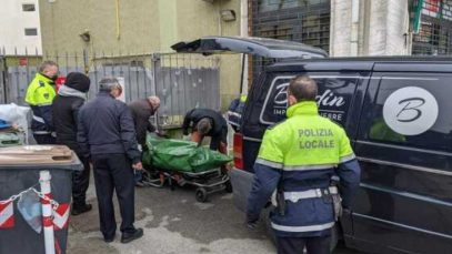 român mort de frig la Padova