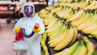 Banane cu pesticide vândute în Italia